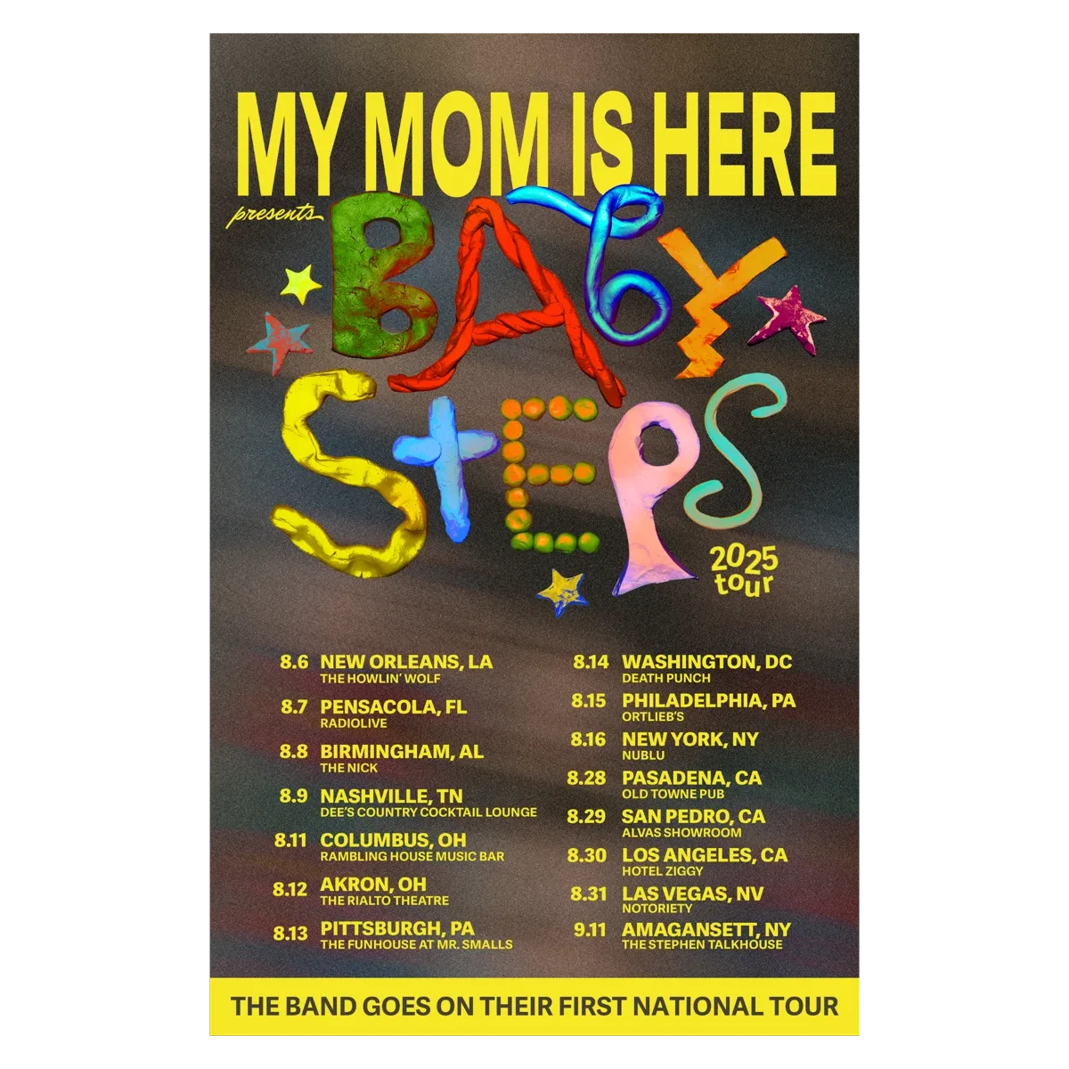 Baby Steps Tour Poster